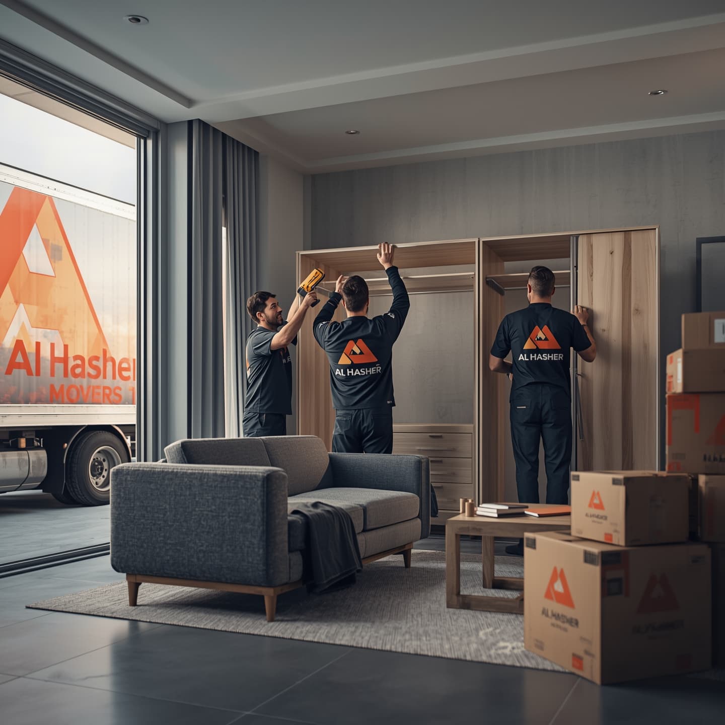 furnitures installation home movers and packers home movers in uae office movers villas movers packing services movers and packers al hasher movers al hasher movers packers